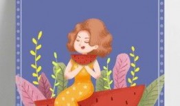 吃瓜比赛背景图片